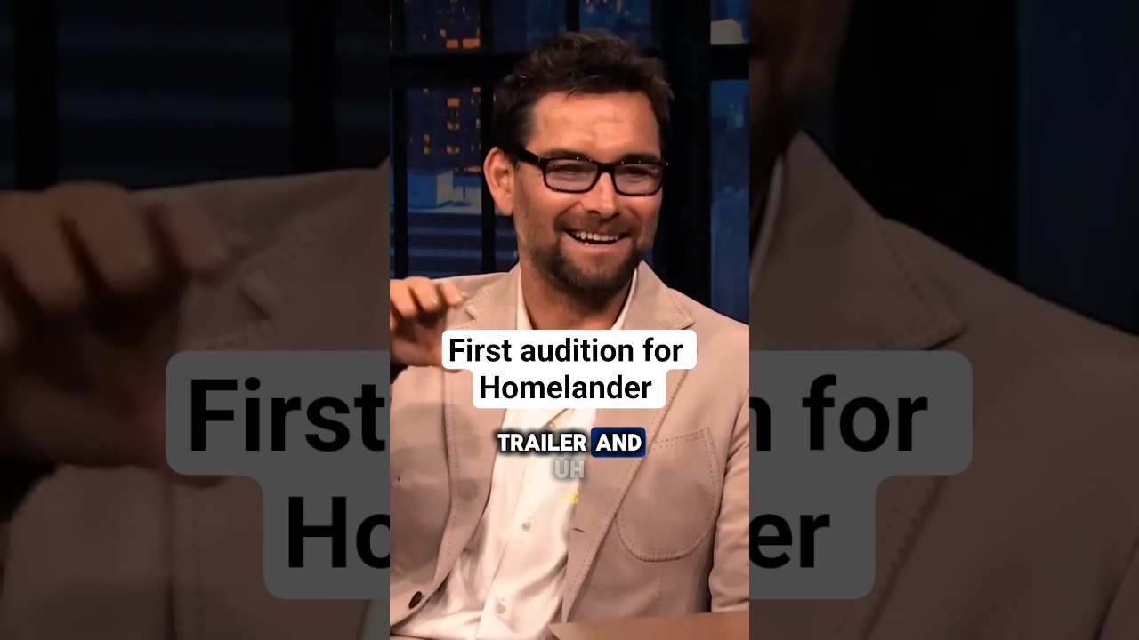 Antony Starr's first audition for Homelander #shorts #theboys