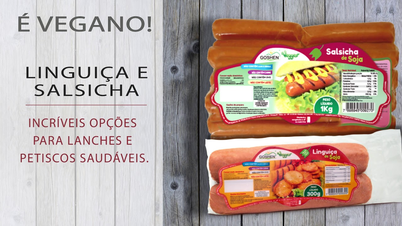 Goshen - Produtos Veganos - linha completa