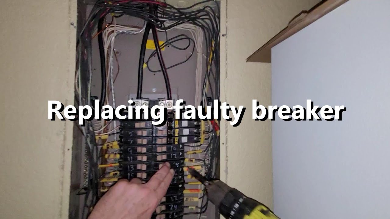 Замена неисправного выключателя - Eaton Cutler Hammer