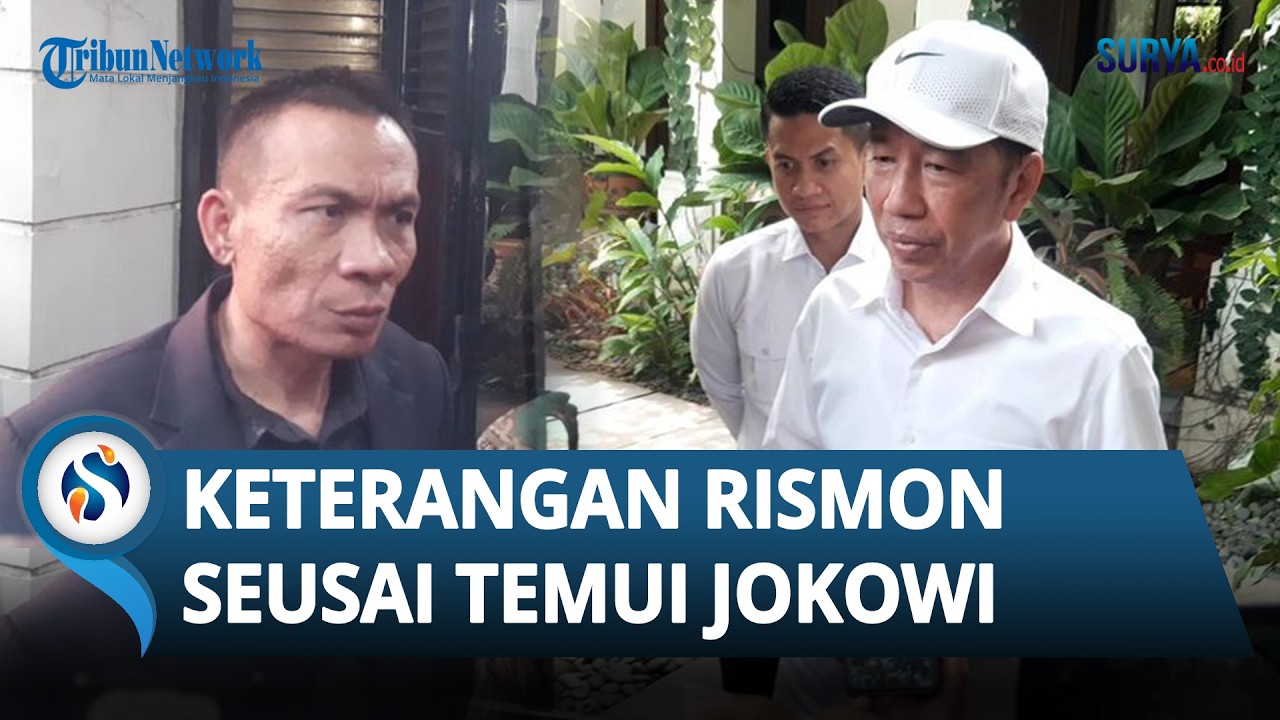 Keterangan Rismon Sianipar seusai Bertemu Jokowi di Solo, Minta Maaf soal Tudingan Ijazah Palsu