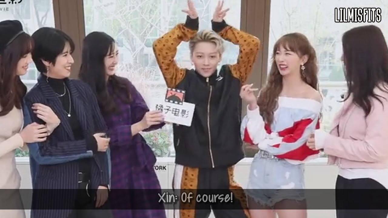 [ENG] Ladybees Juzi Movie Interview, Members Spilling Secrets - Liu Yuxin Cut
