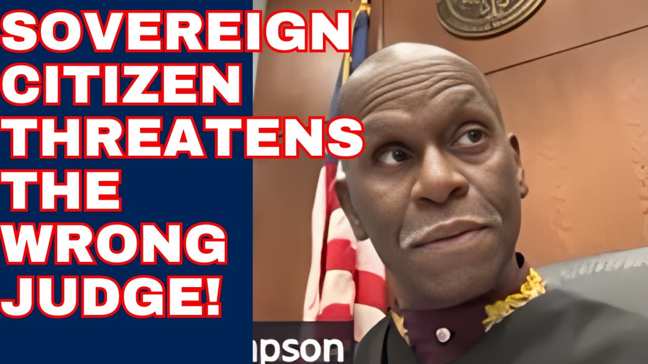 Судья Симпсон обрушился с критикой на суверенного гражданина