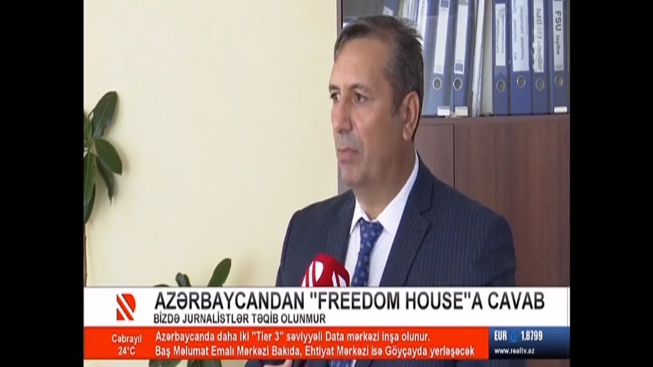 "Freedom house"nin Azerbaycan hesabati-Müşfiq Ələsgərli/Mushfig Alasgarli