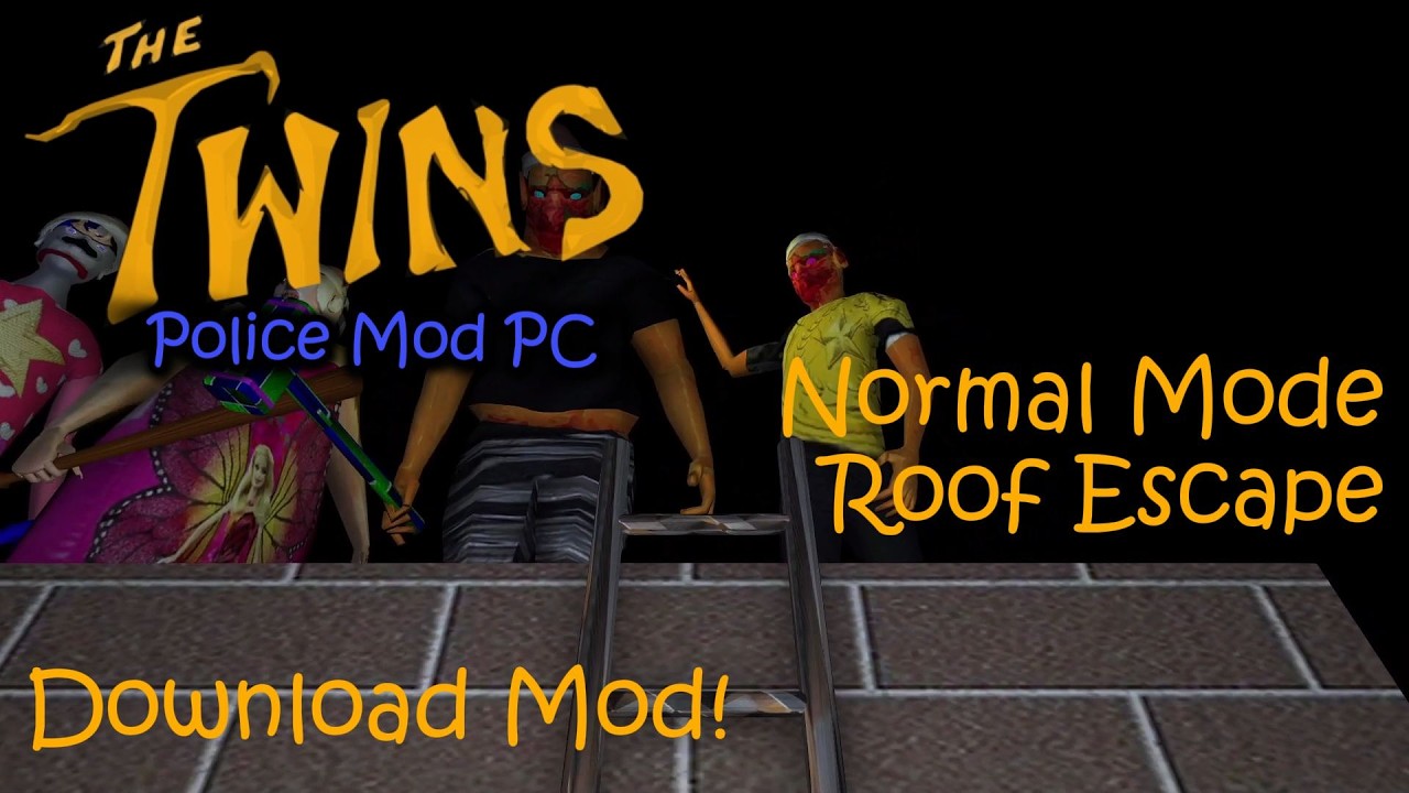 The Twins in Police Mod PC Download Mod! #granny #dvloper #thetwins #viral