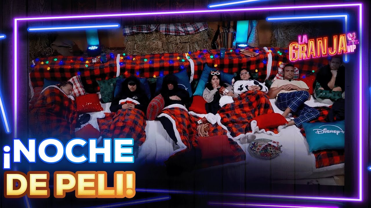 ¡Consentimos a nuestros granjeros con noche de película de navidad, churros y palomitas!