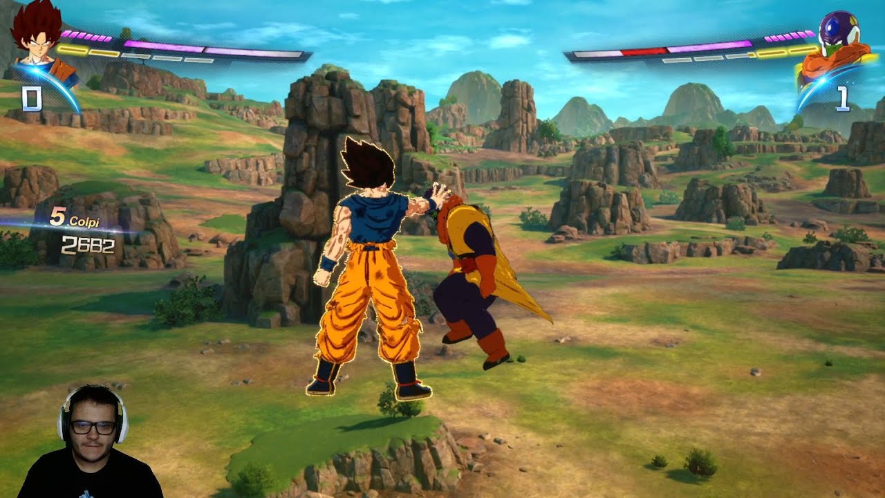DRAGON BALL SPARKING ZERO - GAMEPLAY MOD - GOKU SSJ FALSO VS SLUG