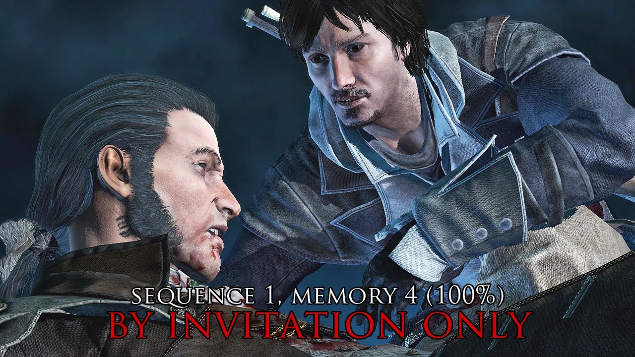 Assassin's Creed Rogue - Sequence 1, Memory 4: By Invitation Only (100%)