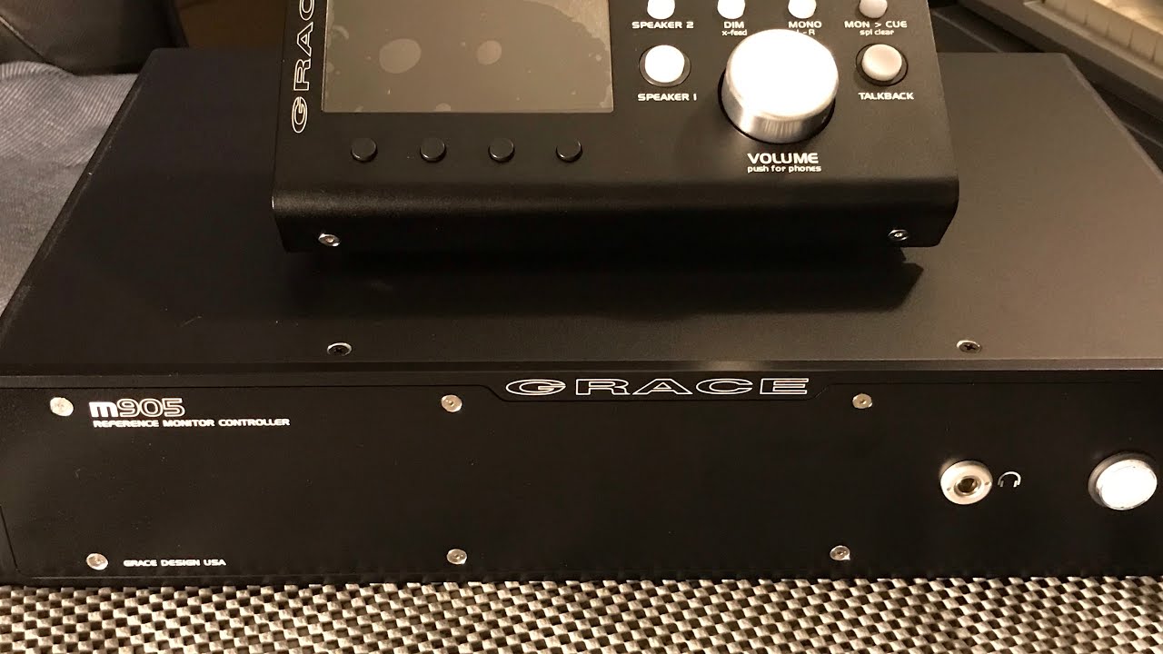 Grace Design M905 monitor controller unbox and walkthrough!!!