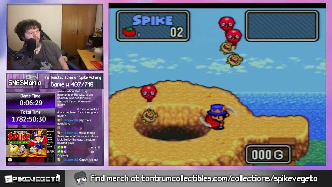 SNESMania Game 407: The Twisted Tales of Spike McFang