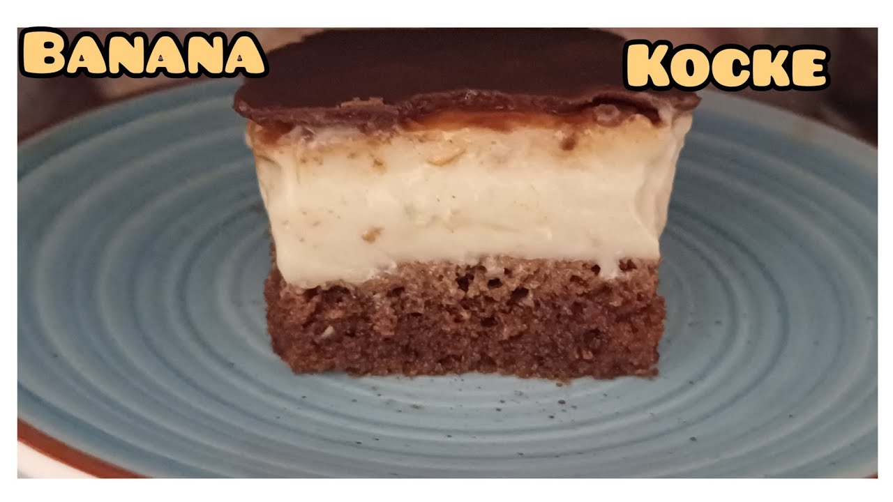 KREMASTE BANANA KOCKE - Osvjezavajuce i ukusne!