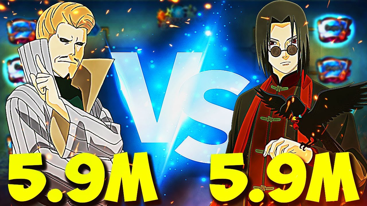 Space-Time [🇧🇷] - Gengetsu [5,9M] vs Itachi Chinese Style [5,9M] | Naruto Online