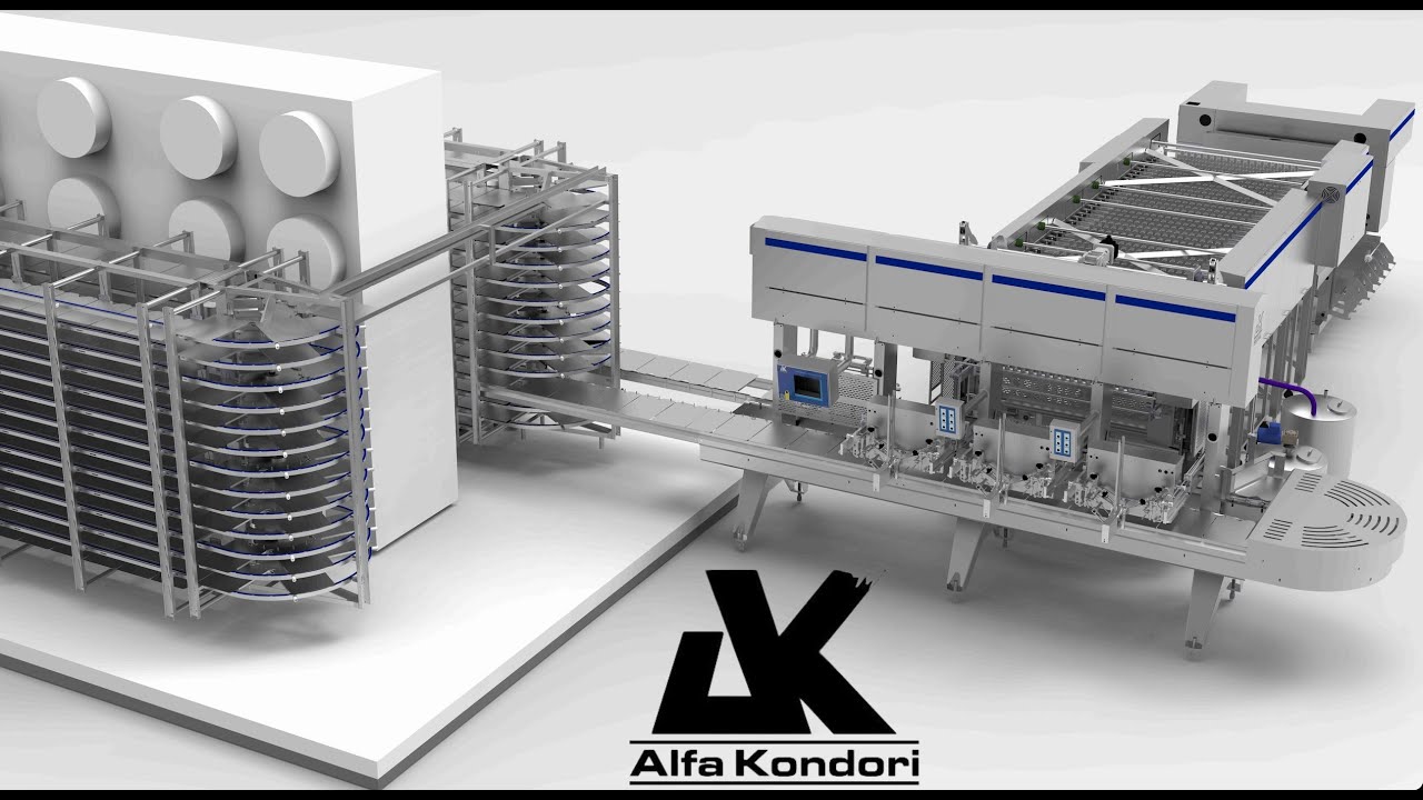 AUTOMATIC EXTENSION LINE FOR MAGNUM ICE-CREAM