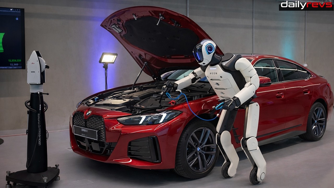 Meet BMW’s AEON | Humanoid Robot In Production For The First Time !