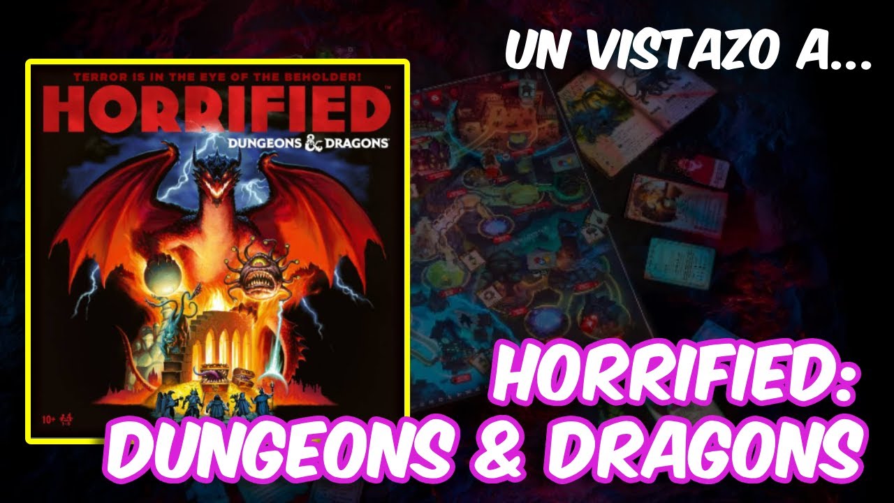 ¿LO RECOMIENDO? || UN VISTAZO a... HORRIFIED: DUNGEONS & DRAGONS || En Solitario