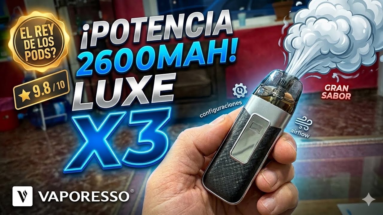 Vaporesso LUXE X3 2600mha/Long Baterry 