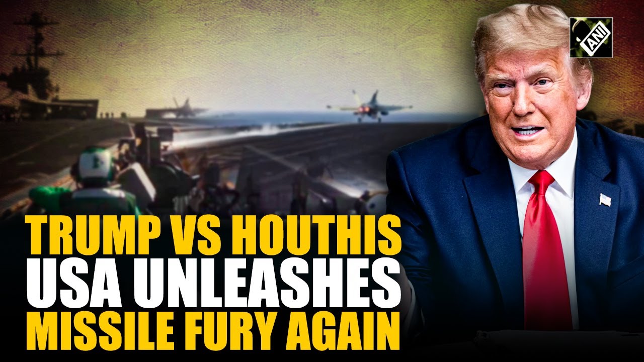 US airstrikes hit targets in Sanaa, Trump continues operation against Iran-backed Houthis in Yemen