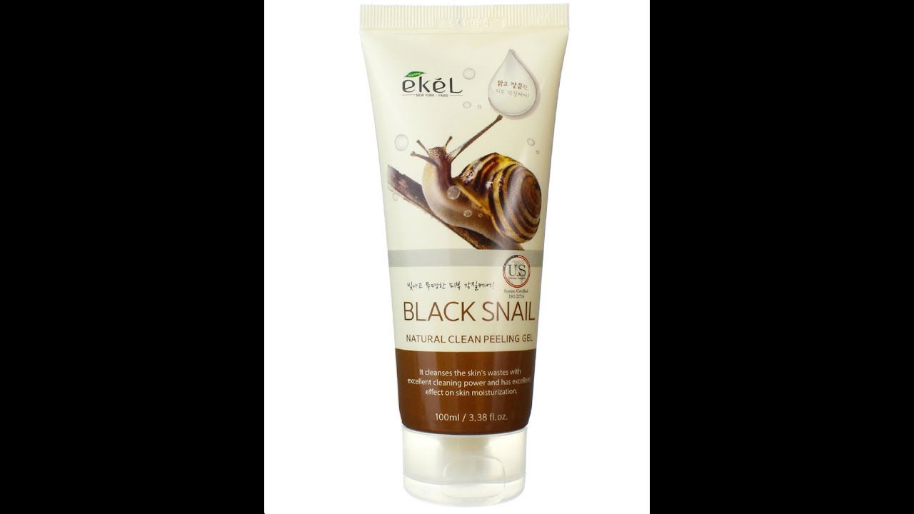 Пилинг для лица Ekel Peeling Gel Black Snail