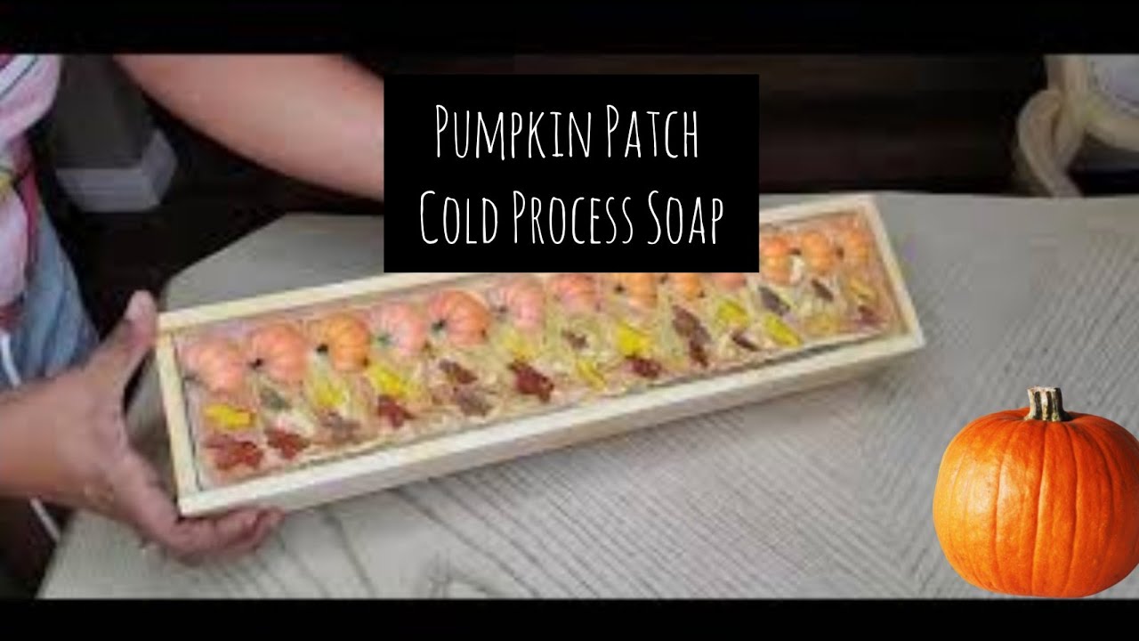 Cold Process Pumpkin Patch Soap|DIY Backdrop hack📸