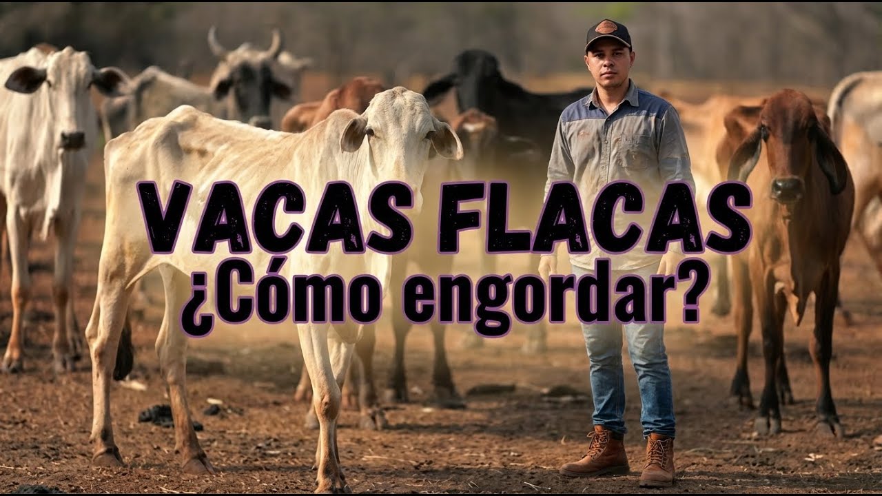VACA FLACA ¿Por qué se adelgaza? ¿Cómo tratarla? ¿Qué hacer?