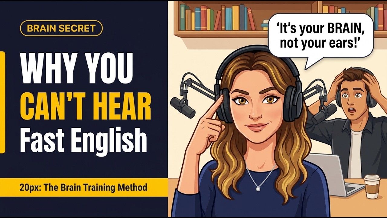 Learn  Why Native English Is Hard to Understand (Fix Your Listening Fast) Speak English With Aisell