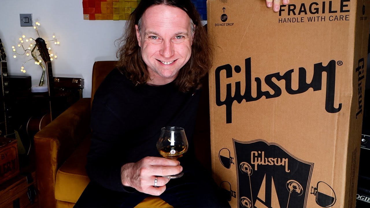 UNBOXING: Gibson Les Paul Standard 50s Goldtop