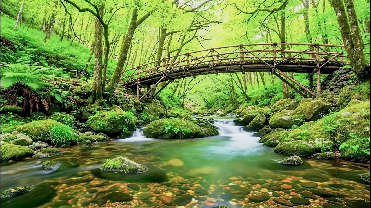 Peaceful River Sound for Deep Sleep | Natural Therapy for Better Wellness and Health