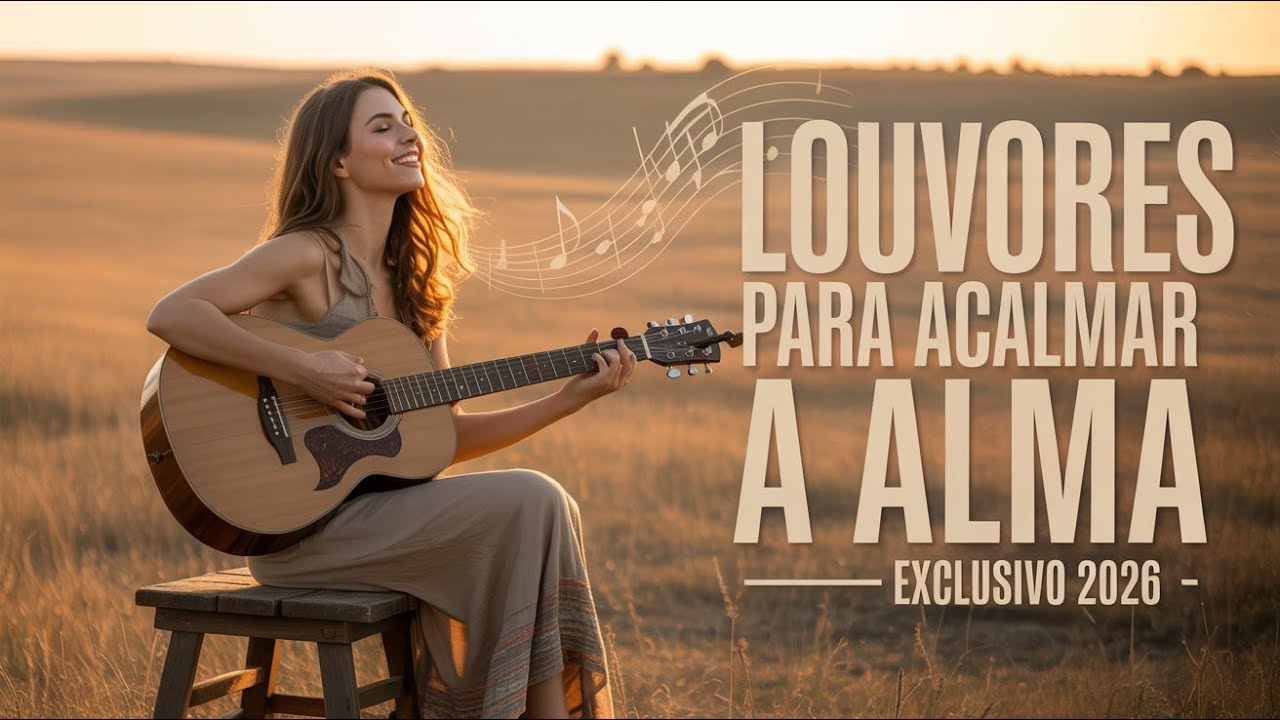 🔥7 Louvores Gospel MAIS FORTES para ACALMAR a ALMA