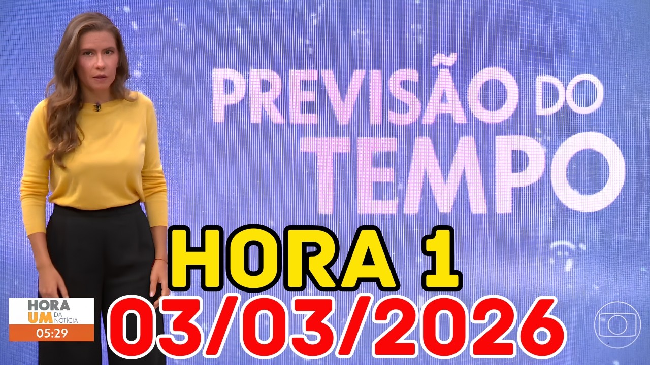 PERIGO DE DESLIZAMENTO: Nordeste segue em estado de atenção hoje | Previsão do Tempo Hora 1 03/03