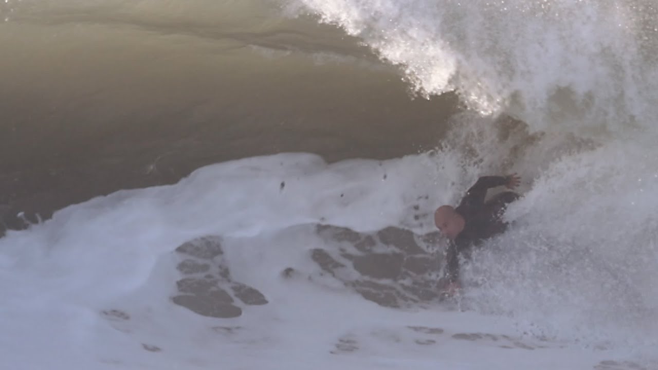 Bodysurf no big swell | Riozinho | Julho 2025