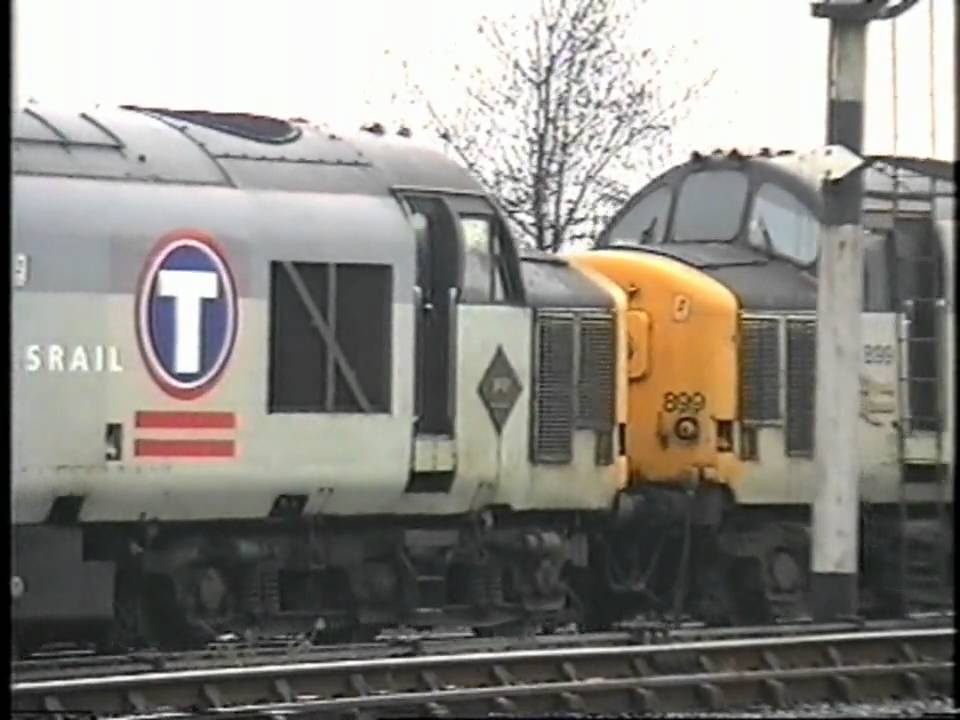 Class 37 37898 37899 Aberthaw Coal Feb 96 (Full Version)