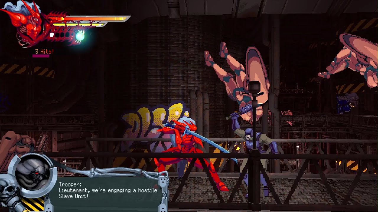 Slave Zero X Gameplay 👹 PS5 - Retro 2D action