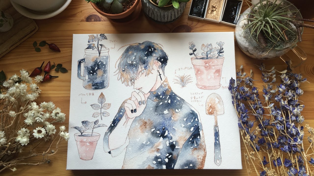 イラストメイキング
