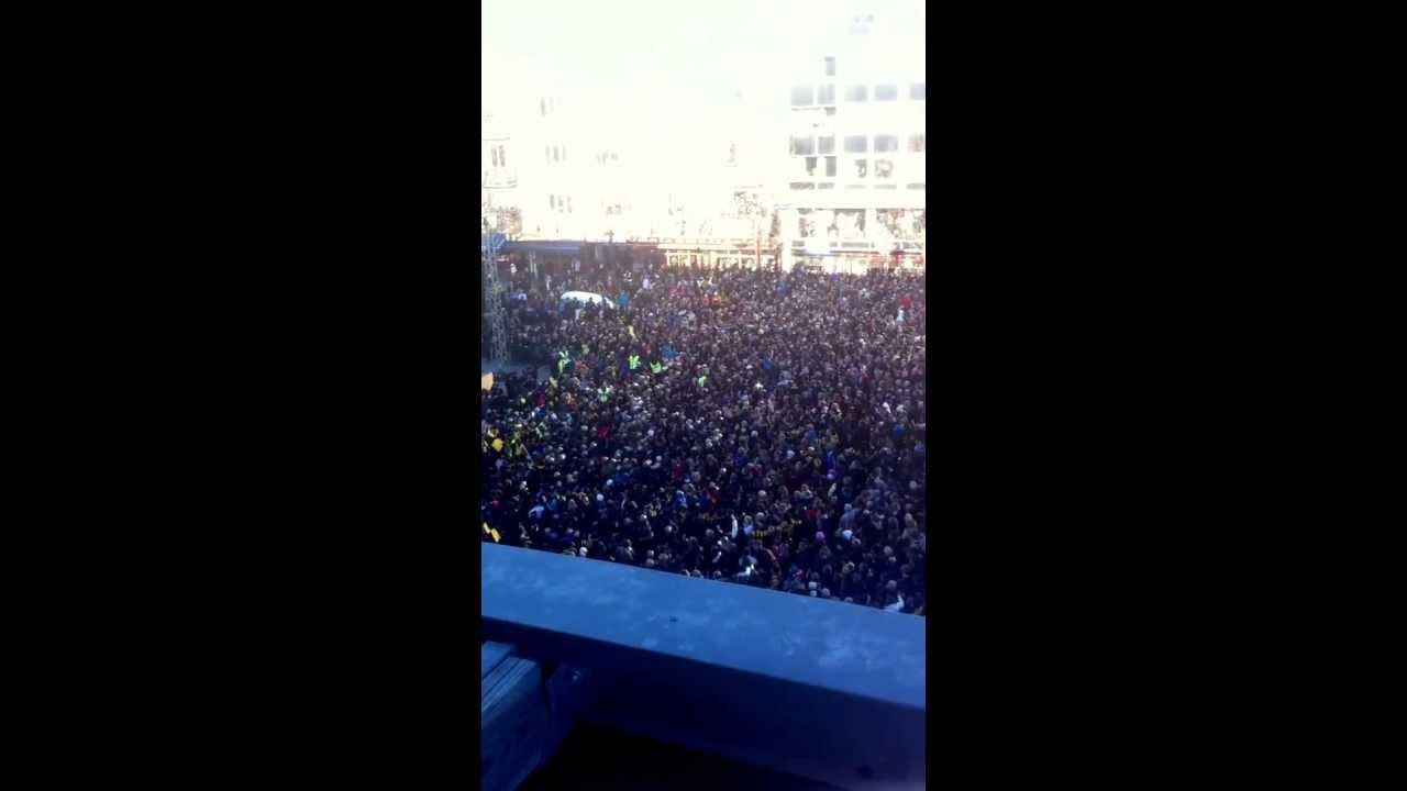 Skellefteå AIK firas på möjligheternas torg