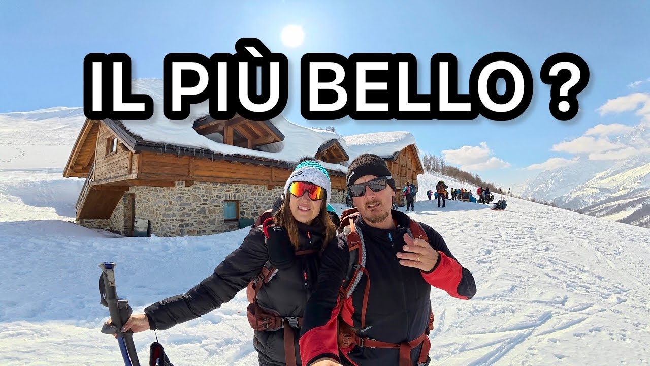 RIFUGIO BONATTI - È veramente  il panorama  piu bello della Val Ferret? 🏔️❄️