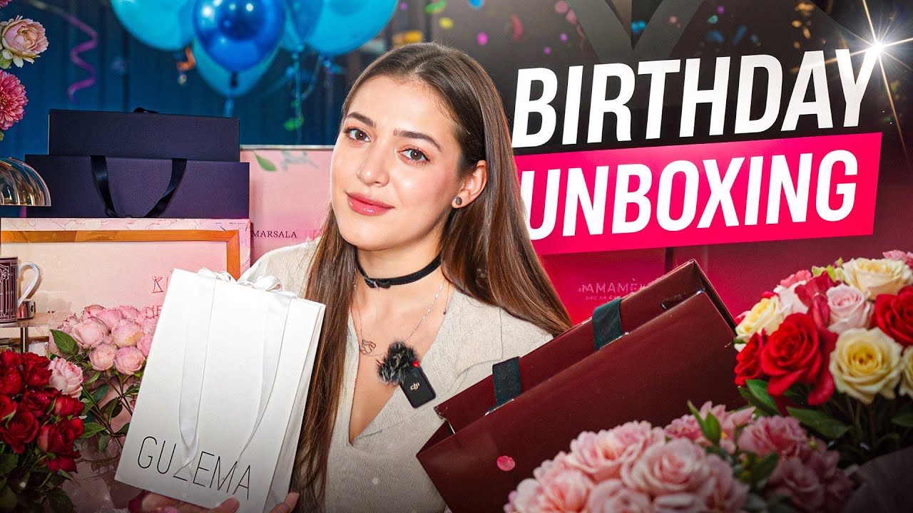 Розпаковка подарунків на день народження🎁 / birthday unboxing