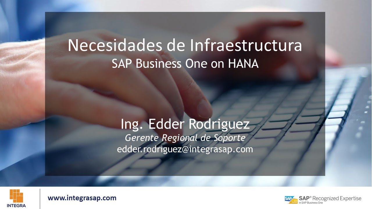 Necesidades de Infraestructura SAP Business One on HANA