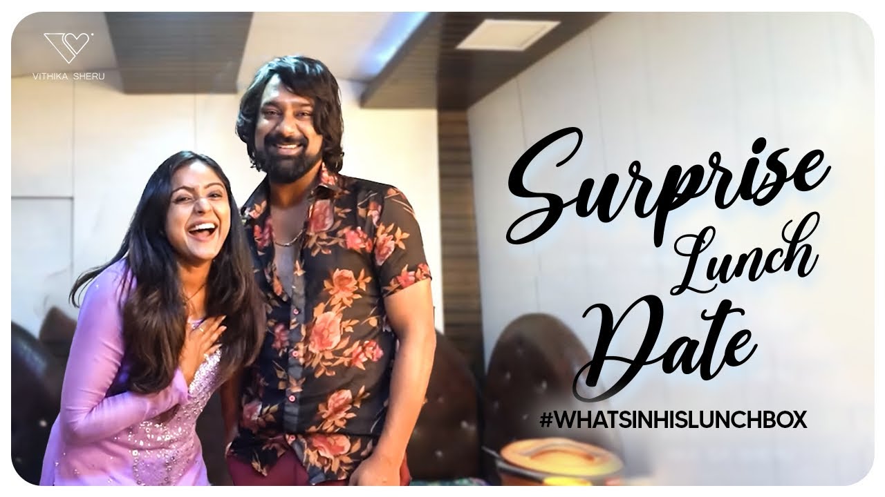 Surprising Sandesh On Set | Vithika Sheru | Varun Sandesh & Family | EP - 96