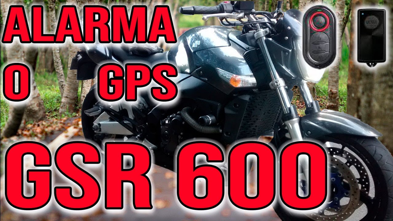🚨​🔔​ Alarma o GPS para MOTO ALTO CILINDRAJE SUZUKI GSR600 ​🔔​🚨​​
