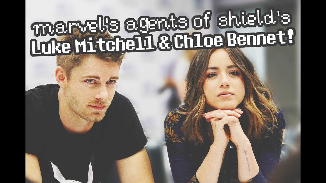 Luke Mitchell & Chloe Bennet Marvel's Agents of SHIELD at Wondercon 2016!