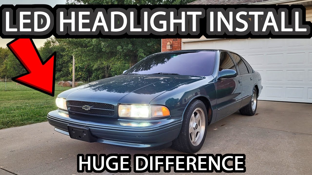 Новые светодиодные фары для Impala SS (лучшее обновление за эти деньги!)