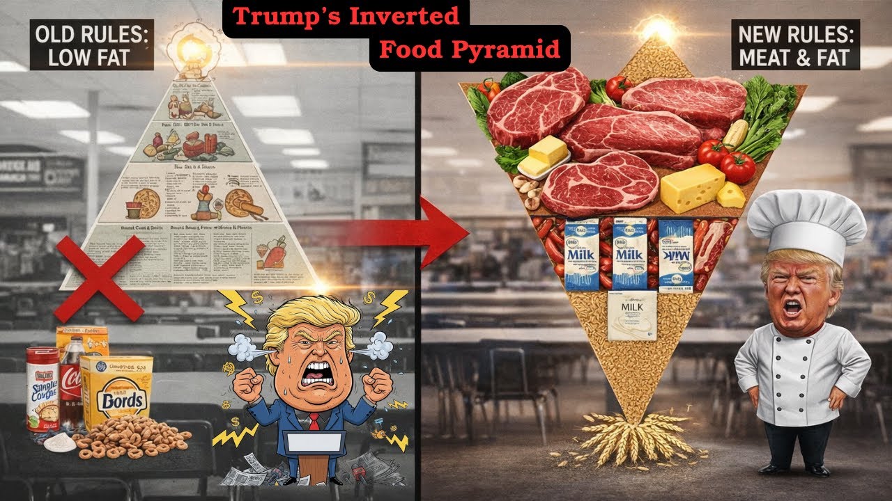 Make America Healthy Again: Trump's Inverted Food Pyramid