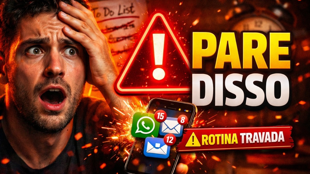 PARE de Fazer Isso em Sua Rotina e Comece a se REORGANIZAR Agora!