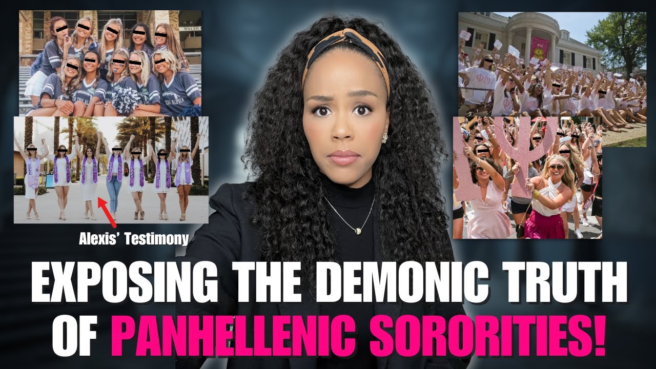 White Sorority Rituals Exposed! | The Demonic Truth of Panhellenic Sororities | Denouncing Tri-Sigma