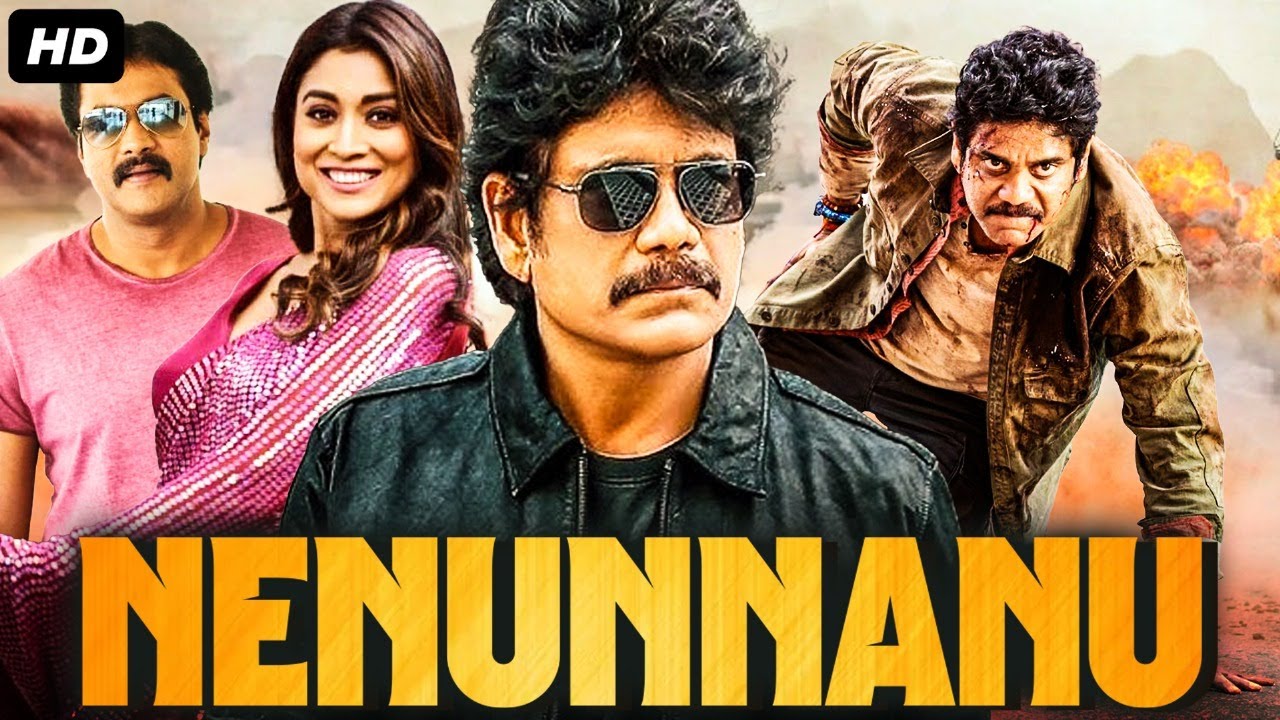 NENUNNANU - Hindi Dubbed Full Movie | Nagarjuna, Shriya Saran | Action Romantic Movie