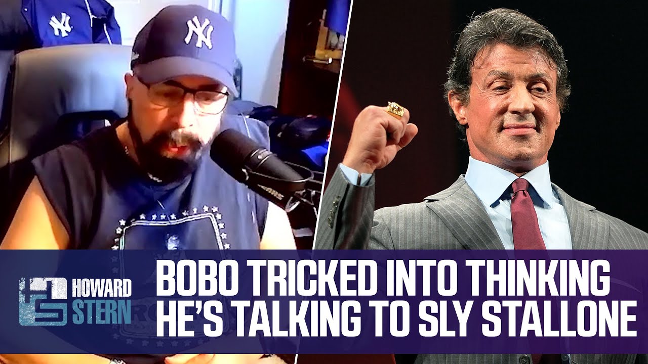 Bobo Falls for “Sylvester Stallone” Prank
