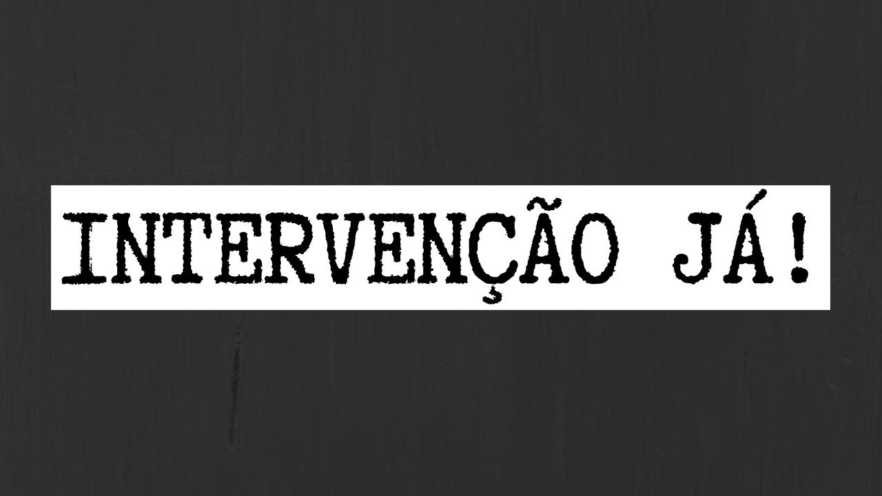 Intervenção JÁ! - Leandro Quadros - Corrupção