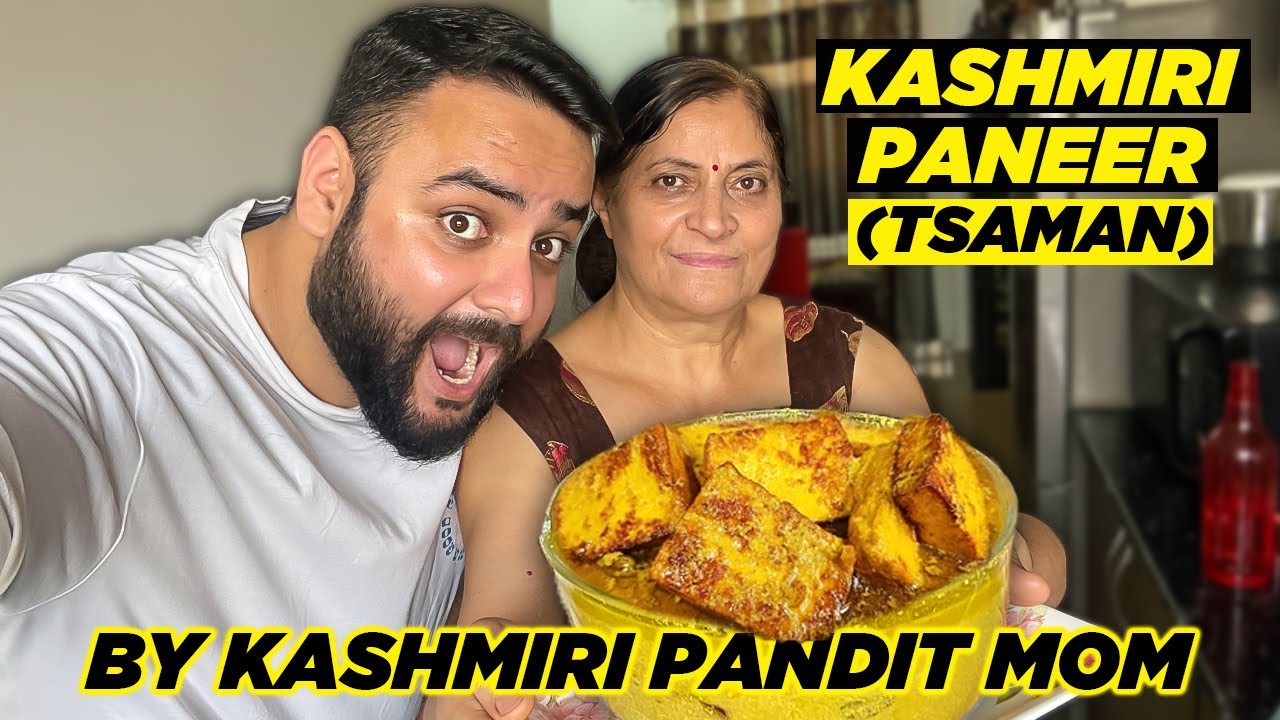 Kashmiri Yellow Paneer Recipe By Mummy | Kashmiri Pandit Kitchen Series
