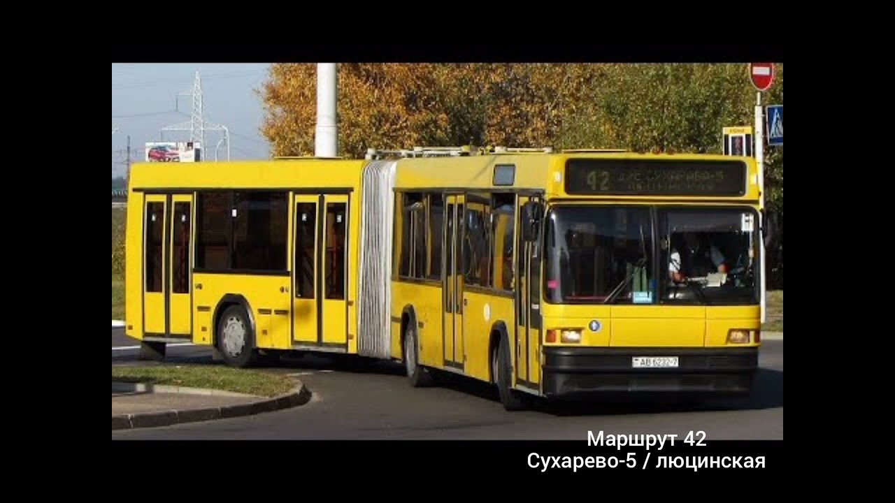информатор автобусного маршрута №42 г.Минска (Крапиневич) + (Данченко)