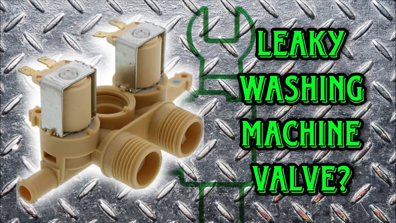 FIXING My Leaky Hotpoint HTWP1200DOWW Washing Machine Valve!
