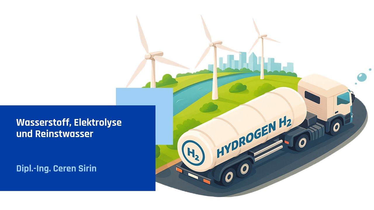 Wasserstoff, Elektrolyse und Reinstwasser
